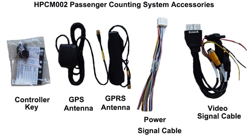 Bus Passenger Counting System Accessories